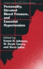Image for Personality, Elevated Blood Pressure And Essential Hypertension