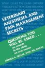 Image for Veterinary anesthesia and pain management secrets