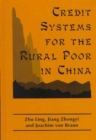 Image for Credit Systems for the Rural Poor in China