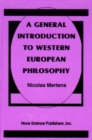 Image for General Introduction to Western European Philosophy