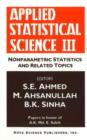 Image for Applied Statistical Science III