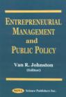 Image for Entrepreneurial Management &amp; Public Policy