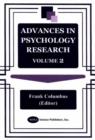 Image for Advances in Psychology Research : Volume 2