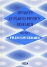 Image for Advances in Plasma Physics Research : Volume 1