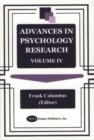 Image for Advances in Psychology Research : Volume 4