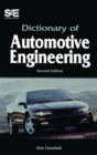 Image for Dictionary of Automotive Engineering