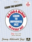 Image for Volume 24: Major &amp; Minor in Every Key : Learn to Improvise Jazz