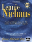 Image for Volume 92: Lennie Niehaus (with Free Audio CD)