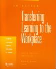 Image for Transferring Learning to the Workplace