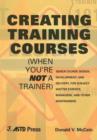 Image for Creating Training Courses