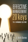 Image for Effective management  : 20 keys to a winning culture