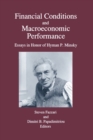 Image for Financial Conditions and Macroeconomic Performance : Essays in Honor of Hyman P.Minsky