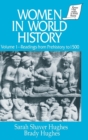Image for Women in World History: v. 1: Readings from Prehistory to 1500