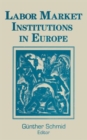 Image for Labor Market Institutions in Europe: A Socioeconomic Evaluation of Performance