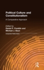 Image for Political Culture and Constitutionalism: A Comparative Approach : A Comparative Approach