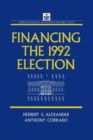 Image for Financing the 1992 Election