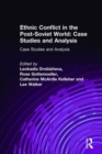 Image for Ethnic Conflict in the Post-Soviet World: Case Studies and Analysis : Case Studies and Analysis