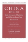 Image for China, 1895-1912 State-Sponsored Reforms and China&#39;s Late-Qing Revolution