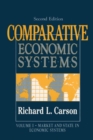 Image for Comparative Economic Systems: v. 1