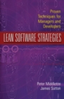 Image for Lean Software Strategies : Proven Techniques for Managers and Developers