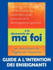 Image for A la decouverte de ma foi (Guide a l&#39;intention des professeurs)