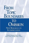 Image for From Topic Boundaries to Omission