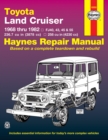 Image for Toyota Land Cruiser (68-82) automotive repair manual