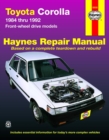Image for Toyota Corolla FWD (1984-1992) Haynes Repair Manual (USA)