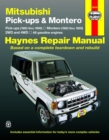 Image for Mitsubishi pick-ups (1983-1996) &amp; Montero (1983-1993) automotive repair manual