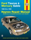 Image for Ford Taurus &amp; Mercury Sable (86-95) automotive repair manual