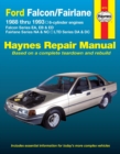 Image for Ford Falcon/Fairlane Australian automotive repair manual  : 1988 to 1993