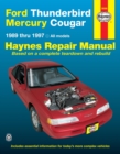 Image for Ford Thunderbird &amp; Mercury Cougar (1989-1997) Haynes Repair Manual (USA)