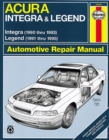 Image for Acura Integra &amp; Legend automotive repair manual  : 1990-1995