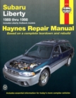 Image for Subaru Liberty Australian automotive repair manual  : 1989 to 1998