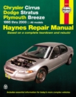 Image for Chrysler Cirrus, Dodge Stratus, Plymouth Breeze automotive repair manual