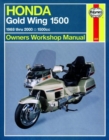 Image for Honda GL1500 Gold Wing owners workshop manual  : models covered, Honda GL1500 Gold Wing, 1502 cc. 1988 through 2000