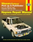 Image for Nissan pick-ups automotive repair manual  : models covered, Nissan/Datsun pick-ups - 1980 through 1997, pathifnder - 1987 through 1995