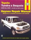 Image for Toyota Tundra and Sequoia automotive repair manual  : 2000-2002