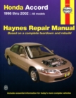 Image for Honda Accord (1998-2002) Haynes Repair Manual (USA)