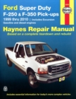 Image for Ford Super Duty Pick-up &amp; Excursion for Ford Super Duty F-250 &amp; F-350 pick-ups &amp; Excursion (1999-2010) Haynes Repair Manual (USA)