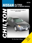 Image for Nissan Altima automotive repair manual, 07-10
