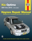 Image for Kia Optima automotive repair manual  : 01-10