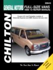 Image for Chevrolet &amp; GMC full size vans automotive repair manual  : 1998-2010