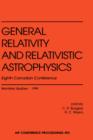 Image for General Relativity and Relativistic Astrophysics