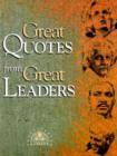 Image for Great quotes from great leaders