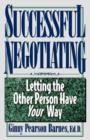 Image for Successful Negotiating