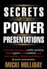 Image for Secrets of power presentations