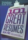 Image for 101 great râesumâes  : winning râesumâes for any situation, any job, any career