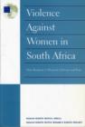 Image for Violence Against Women in South Africa : State Response to Domestic Violence and Rape