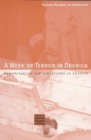 Image for A week of terror in Drenica  : humanitarian law violations in Kosovo